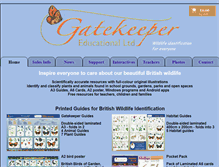 Tablet Screenshot of gatekeeperel.co.uk